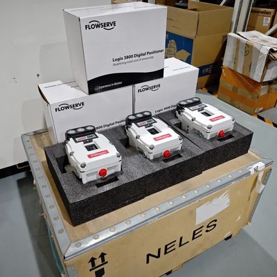 Posicionadores de válvulas digitales de flujo industrial Logix 3821-34EA-D43L personalizados