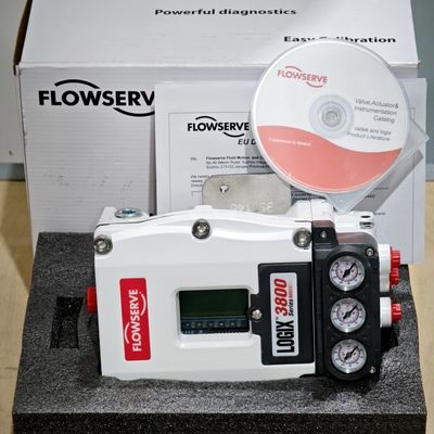 Posicionadores de válvula digitales Flowserve Logix 3800 3821-34EA-D43L para control de flujo