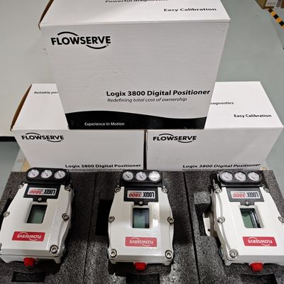 Posicionadores de válvulas digitales de flujo industrial Logix 3821-34EA-D43L personalizados