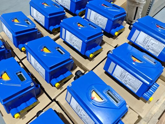 Autodiagnóstico avanzado y posicionador de válvula de control de protección de entrada IP66 para un control preciso de la presión de alimentación