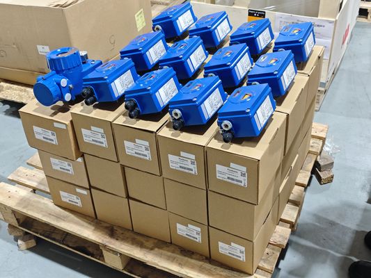Autodiagnóstico avanzado y posicionador de válvula de control de protección de entrada IP66 para un control preciso de la presión de alimentación