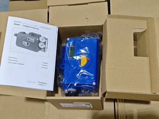 Autodiagnóstico avanzado y posicionador de válvula de control de protección de entrada IP66 para un control preciso de la presión de alimentación