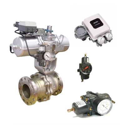 Válvula de control china con actuadores neumáticos KTM AW AWN Y KOSO EPA800 EPB 800 EPC800 posicionador de válvula y regulador de filtros Fisher 67cfr