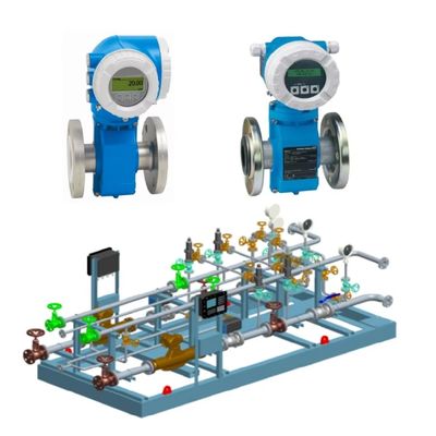 Nuevos Skid de Procesos Químicos y Caudalímetro Electromagnético Endress+Hauser Proline Promag P 300 E+H 5P3B25 5P3B40