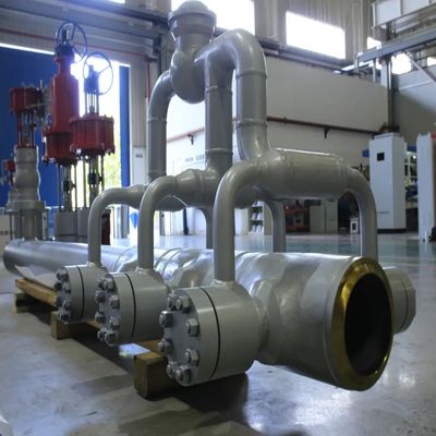 Módulo de estación de reducción de presión de gas natural PRV Descalentamiento de vapor y válvula reductora de presión personalizada