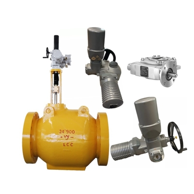 AUMA SA Actuador Eléctrico para Válvula Válvula de Control Eléctrica de Alta Presión China Proveedor de Válvula de Flujo Axial DN200 Eléctrica