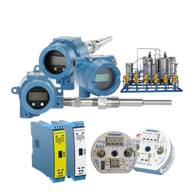 Emerson Rosemount 644 DIN Transmisor de temperatura del tren HART para petroquímica