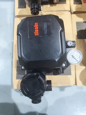 Valvas de bolas con posicionador electro-pneumático original Tissin TS600 con interruptor de límite y regulador de filtros IMI NORGREN B64G