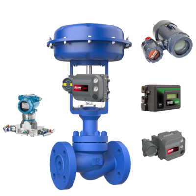 Nuevo proveedor de válvulas de control neumáticas, válvulas Spirax Sarco y transmisores Rosemount, Fisher DVC2000/DVC6200 y controlador de nivel digital Fisher DL3010 en stock