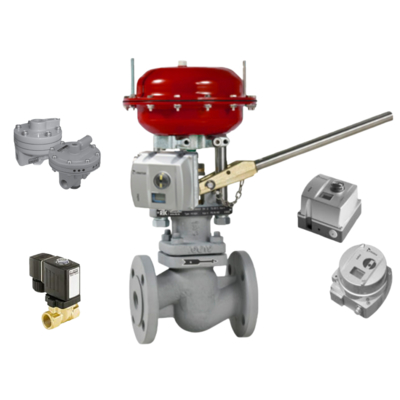 NELES Original Válvula de control neumático piezas de repuesto Mesto ND9000/7000 posicionador y suministrador de stock de válvulas de solenoide Burkert