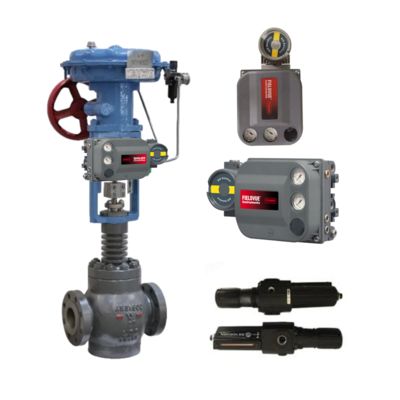 China Válvula de control neumático Fisher FIELDVUE DVC6200F controlador de válvula / posicionador baja temperatura -52 ° C Norgren B68G regulador