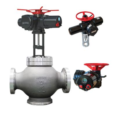 Válvula de control eléctrico PWMON de Peckmony para tratamiento de agua y petróleo y gas