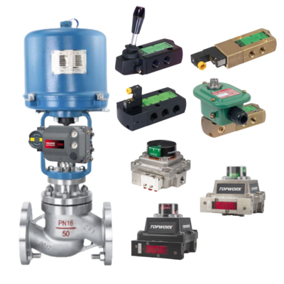 Posicionador de válvula digital y controlador FIELDVUE DVC6200 SIS Emerson Fisher y válvula solenoide Topworx Limited Switch ASCO