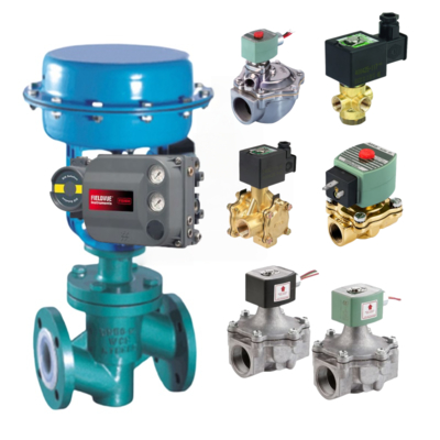 Posicionador de válvula digital y controlador FIELDVUE DVC6200 SIS Emerson Fisher y válvula solenoide Topworx Limited Switch ASCO
