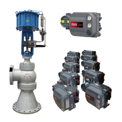 Posicionador de válvula digital y controlador FIELDVUE DVC6200 SIS Emerson Fisher y válvula solenoide Topworx Limited Switch ASCO