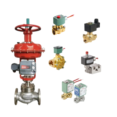 Emerson ASCO válvula de solenoide con Fisher DVC6200 doble acción con retroalimentación controlador de válvula digital posicionador con válvula de control chino