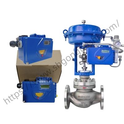 Control de válvula con protocolo HART original Foxboro, válvula de control neumática, posicionador inteligente SRD991