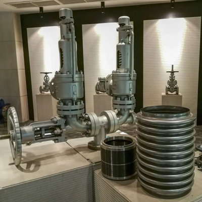 Válvulas de seguridad de alivio de presión de acero inoxidable Emerson Crosby H-serie Válvulas de seguridad de resorte directo para el precio de vapor