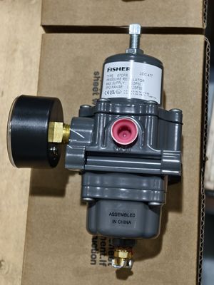 Válvula reductora de presión de gas 67C, 67CR, 67CF y 67CFR Reguladores de presión Fisher digitales de operación directa Regulador de voltaje