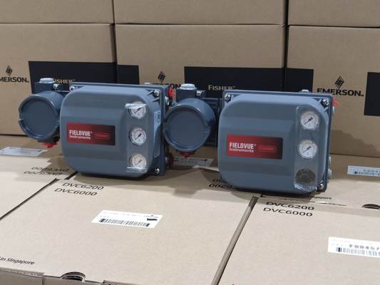 Emerson Fisher DVC6200 AD PD de acción única doble con posicionador de válvula de retroalimentación