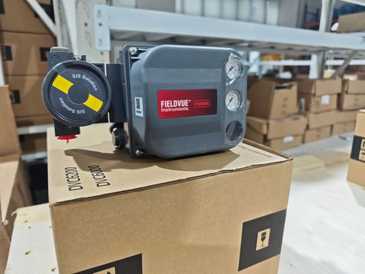 Emerson Fisher DVC6200 AD PD de acción única doble con posicionador de válvula de retroalimentación