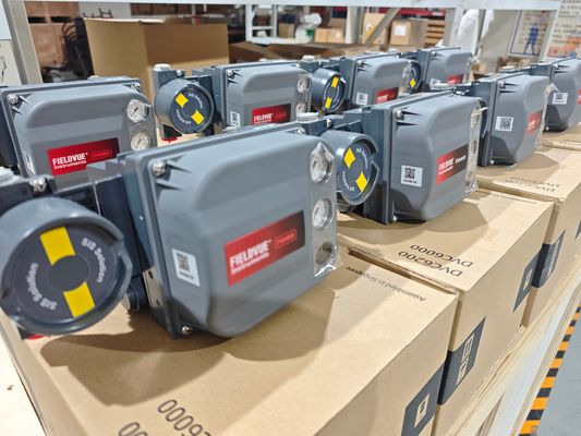 Emerson Fisher DVC6200 AD PD de acción única doble con posicionador de válvula de retroalimentación