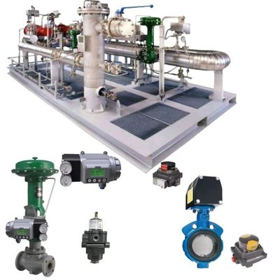 NOVA Y PRECISA CLAVE Válvula neumática de mariposa Figura 990 Válvulas de mariposa y posicionador ND7000