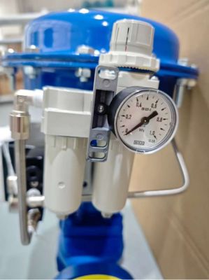 Válvula de control neumático IP66 2.5 DN para actuadores lineales