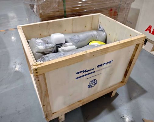 Válvula de control neumático IP66 2.5 DN para actuadores lineales