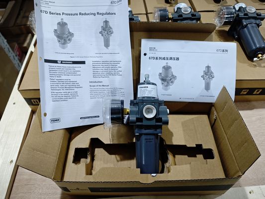 Chinese Pneumatic Valve with Fisher DVC6200 HC Smart Valve Positioner with 67CFR-38VVP 67CF-1663-38597 Filter Regulator in Stock