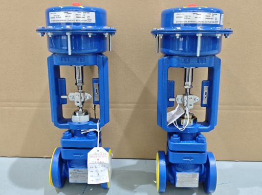 Válvula de control neumático con clasificación IP66 para actuador lineal