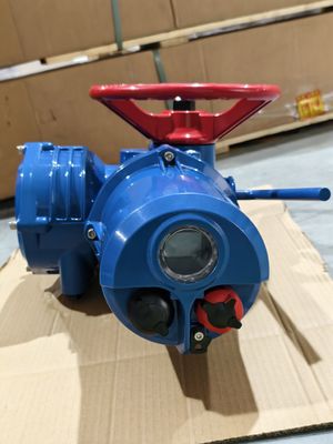 Actuador eléctrico Peckwomy con protocolo HART 30 ∼ 3000 Nm de par