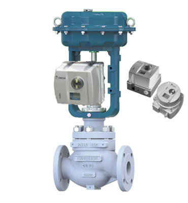 Fácil instalación y configuración del controlador de válvulas NELES Valmet Positioner Serie ND9000/7000 y Válvula de Control Neumática
