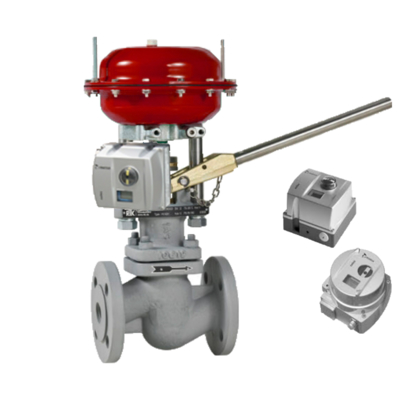 Fácil instalación y configuración del controlador de válvulas NELES Valmet Positioner Serie ND9000/7000 y Válvula de Control Neumática