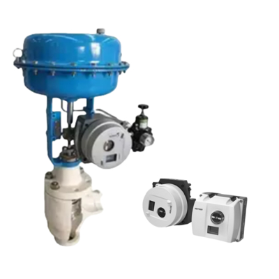 Válvula de bola de control neumático y controlador de válvula Posicionador NELES Valmet Serie ND9000/7000 Disponible para redes HART