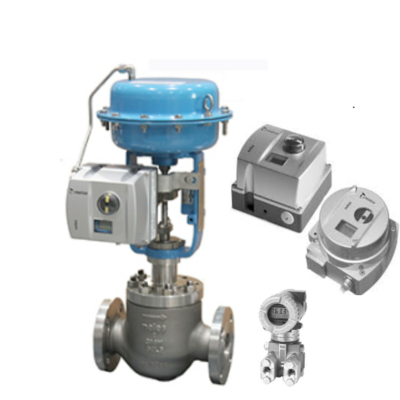 Válvula de bola de control neumático y controlador de válvula Posicionador NELES Valmet Serie ND9000/7000 Disponible para redes HART