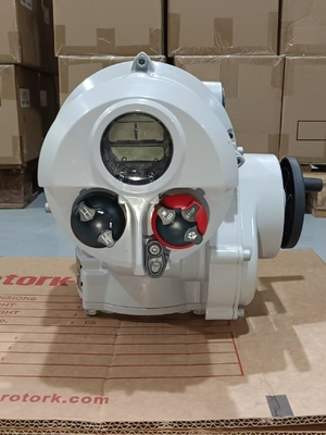 Actuador eléctrico Rotork IQ Serials con cuerpo de válvulas de control como actuador de válvula eléctrica Rotork Actuador eléctrico para proyecto de tratamiento de agua