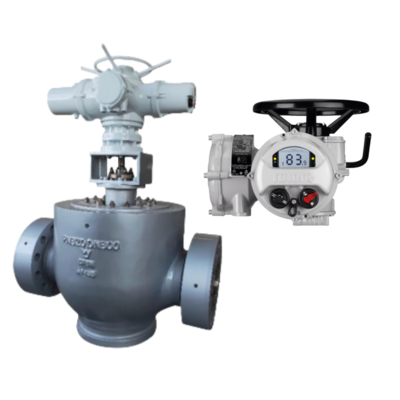 Actuador eléctrico Rotork IQ Serials con cuerpo de válvulas de control como actuador de válvula eléctrica Rotork Actuador eléctrico para proyecto de tratamiento de agua