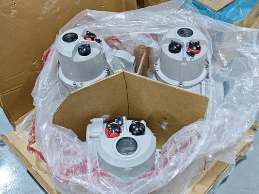 Actuador eléctrico Rotork IQ Serials con cuerpo de válvulas de control como actuador de válvula eléctrica Rotork Actuador eléctrico para proyecto de tratamiento de agua