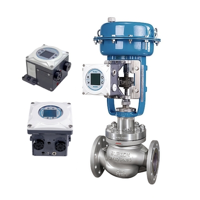 Actuador de diafragma neumático serie VD de Valmet con controlador NDX