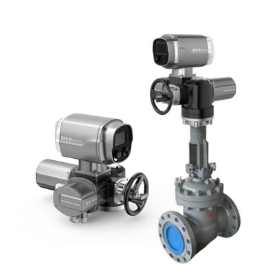 Actuador eléctrico multivuelta inteligente FFC EFX-D para control de válvulas de compuerta