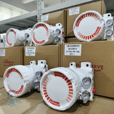 Posicionador de válvula de control de procesos de alta precisión Flowserve Logix 420 Posicionador de válvula HART inteligente