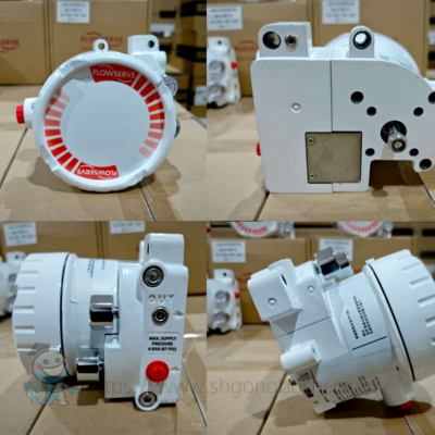 Posicionador de válvula de control de procesos de alta precisión Flowserve Logix 420 Posicionador de válvula HART inteligente