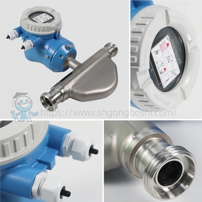 Caudalímetro sanitario E+H Proline Promag P 300 P 500 Endress Hauser Medidor de flujo electromagnético de grado alimenticio