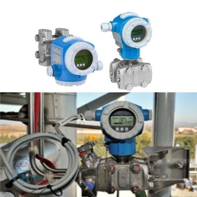 E+H Deltabar PMD75 Medición de Líquidos y Gases Transmisor de Presión Diferencial Endress Hauser Sensor Metálico Piezorresistivo