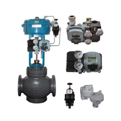 Válvula de control del posicionador de válvulas digitales Masoneilan SVI2 3/4-8" neumática