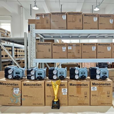 Posicionador de válvula HART serie SVI Masoneilan para automatización industrial