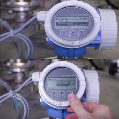 Transmisor de nivel radar Endress Hauser FMR56 para sólidos a granel