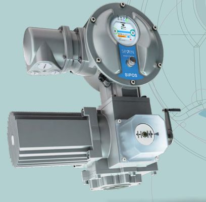 Actuador de válvulas eléctricas SIPOS Seven 7 a prueba de explosión para servicios de agua