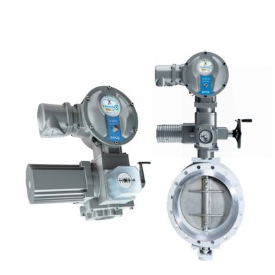 Actuador eléctrico de válvula SIPOS 7, par motor de 10-4000 Nm, IP67 IP68